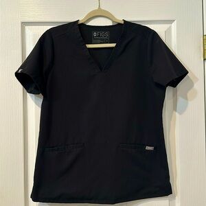 Black Figs Scrub Top